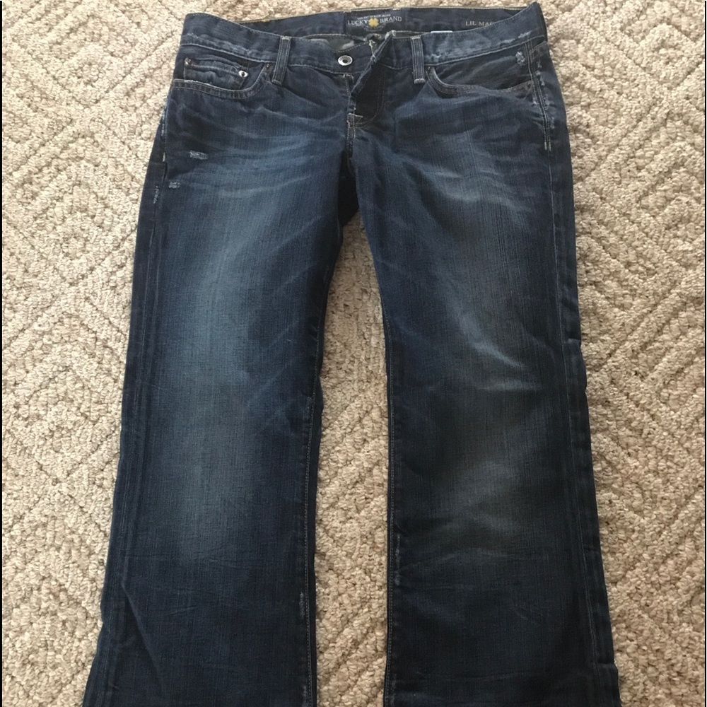 Lucky Brand button fly jeans - 29X33 or size 8
